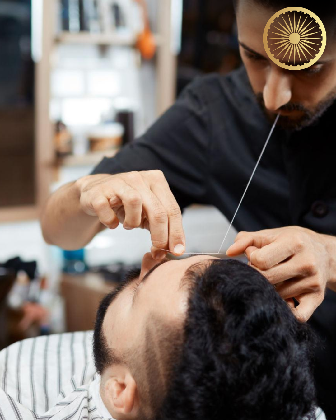 men eyebrow threading Mountain View California